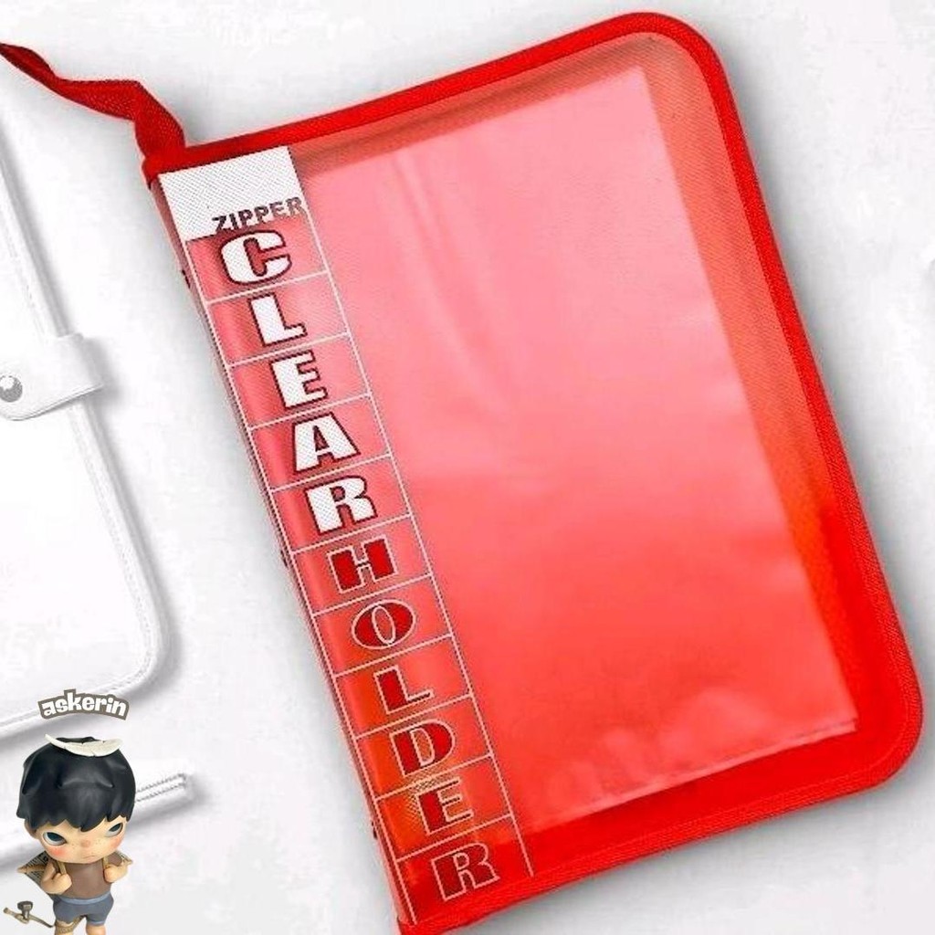 

Map Dokumen Folio Warna-Warni Resleting Isi 10 , 20 , 40 , 60 Lembar/Map Plastik Dokumen/Zipper Clear Holder/Grosir/Clear Holder Merah / Map Merah Cod