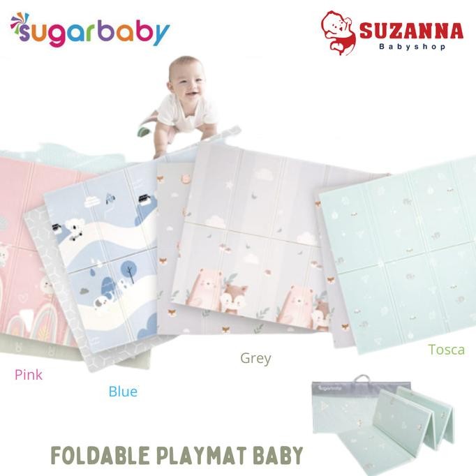 Sugar Baby Foldable Playmat Baby - Karpet Lipat Anak
