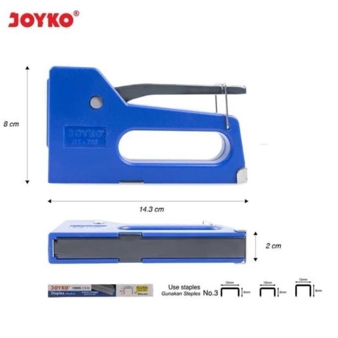 

gd-90 STAPLER TEMBAK / GUN TACKER - JOYKO GT-700 FREE REFILL STEPLES GT700 Sale