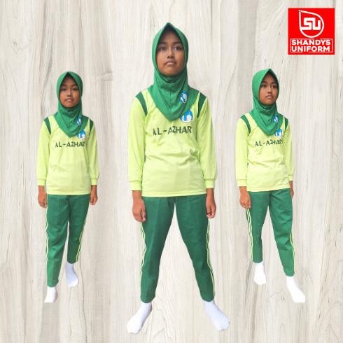 Murah Setelan Seragam Olahraga Sdi Al Azhar Putri