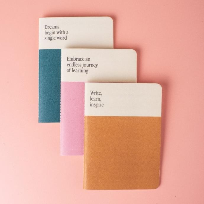 

Sale!! Pockety Notebook - Buku Tulis Set A6