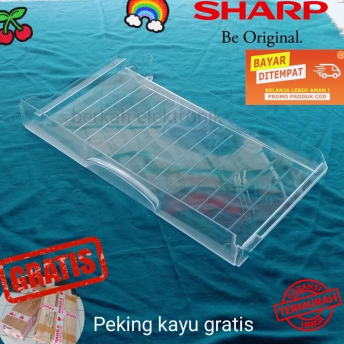best seller] RAK PENAMPUNG AIR KULKAS SHARP ORIGINAL