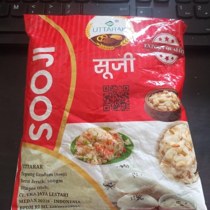 

Produk Unggulan] tepung sooji suji semolina flour fine