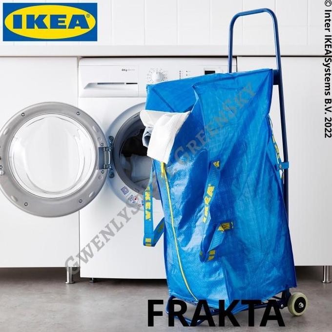 IKEA Frakta Tas Ransel Untuk Troli Belanja Laundry 76L Serbaguna Kuat Awet mrs