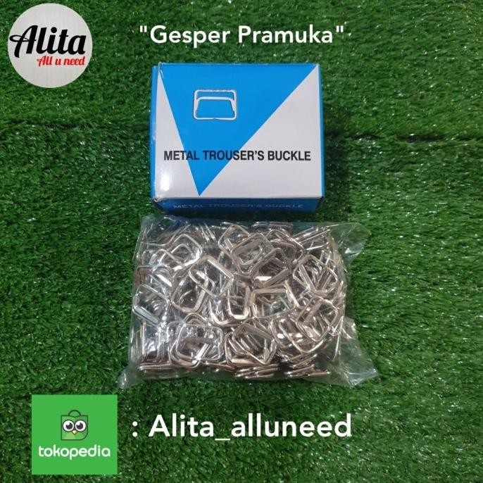 Promo Gesper Pramuka 2,5 Cm/ Gesper Celana Pramuka/ Gesper Baju Pramuka