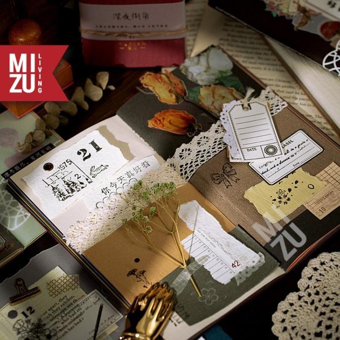 

New!! Mizu Shikisai Travelers Notebook Insert Buku Craft Paper Notebook