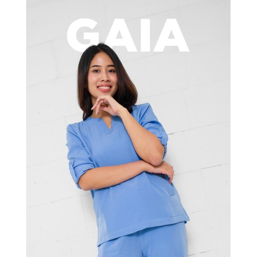 SCRB - Baju Scrub / Medical Scrubs / Baju Jaga - Gaia Collection