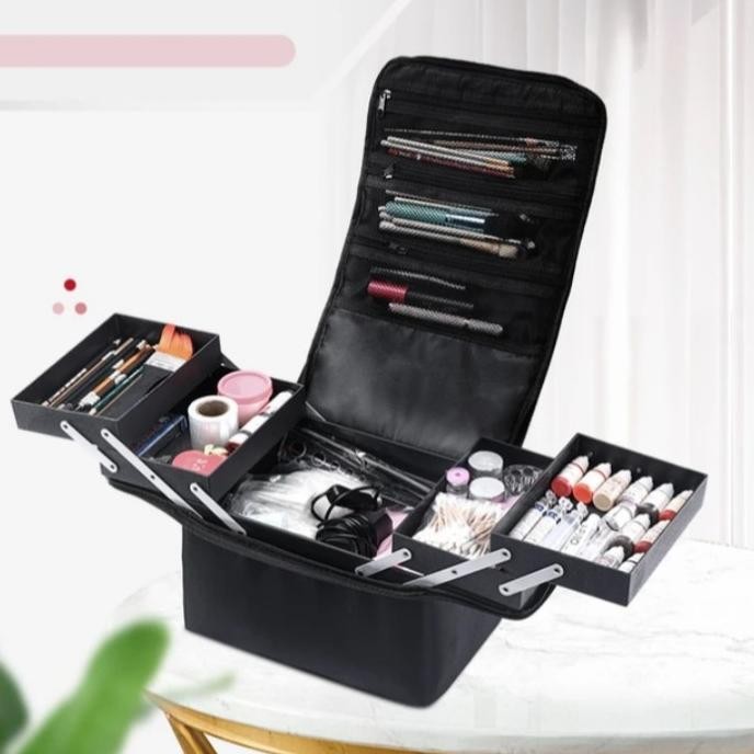 Beauty Case Make Up Besar Box Tas MakeUp Kosmetik Mua Makeupartist Bag