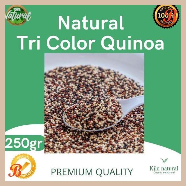 

| RMP | NATURAL TRI COLOR QUINOA 250GRAM