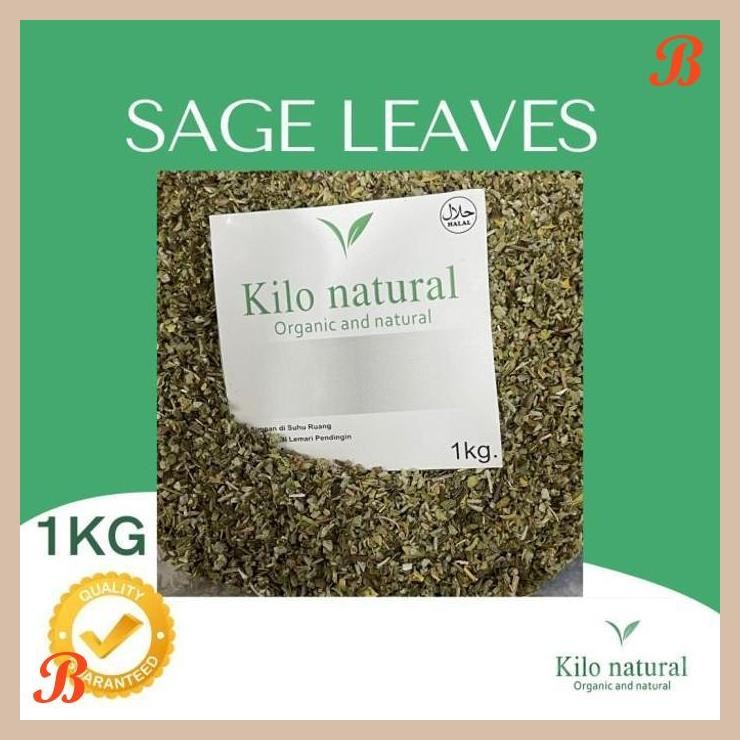 

| RMP | SAGE LEAVES 1KG / DRIED SAGE / DAUN SAGE KERING 1KG