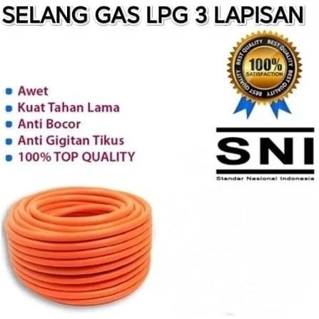 @=@=@=@=] Selang Gas LPG Meteran /Selang Elpiji/Selang Kompor Regulator Gas LPG
