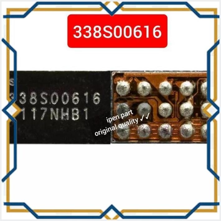 [IPE] IC LAMPU 338S00616 IPHONE 13 PRO MINI MAX BACKLIGHT DRIVER