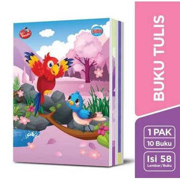 

Sale!! Buku Tulis Sidu Isi 58 Lembar 1 Pak Isi 10 Buku