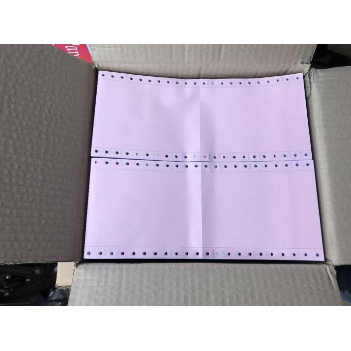 

TERBARU - paper print continuous form 9.5 x 11/2 2 ply kertas continuous