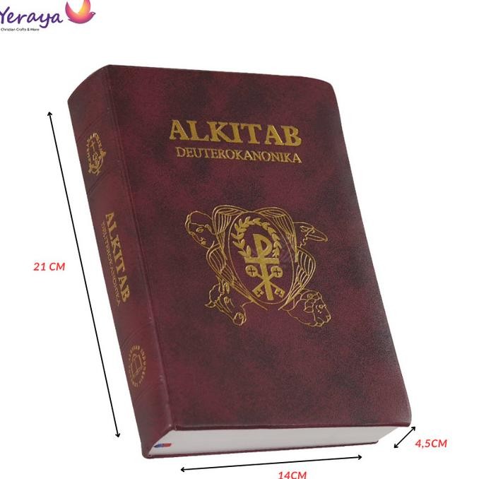 

Alkitab Katolik Deuterokanonika XL Edisi Huruf Besar Two Tone TB2 062 LC