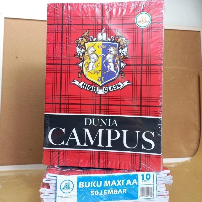 

Sale!! Buku Tulis Campuss Aa Boxy 50 Lembar 1 Pack ( 10 Pc )