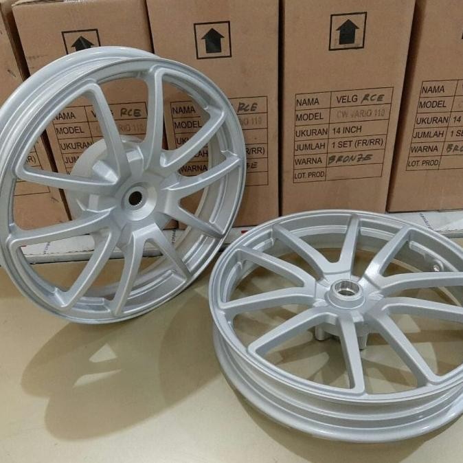 Velg Racing Vario 125 Chemco Evo Silver WHY