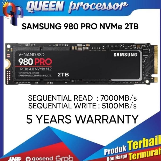 TERLARIS - SSD 980 PRO 2TB 2 TB SAMSUNG 980 PRO M.2 NVMe