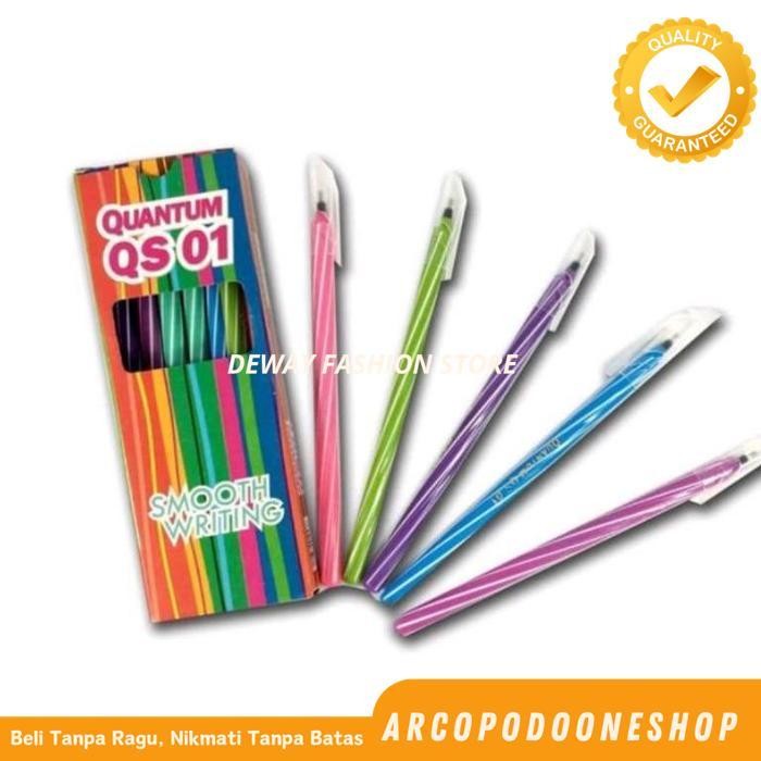 

PULPEN LILIN QUANTUM QS-01 ECER WARNA WARNI / BOLPOINT PEN BOLPEN PENA PRODUK TERBAIK !!!!