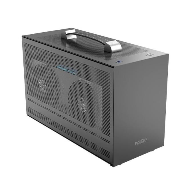 TERBARU - Casing PcCooler MINI I100G PRO Mesh Grey - iTX Case PC Cooler i100G