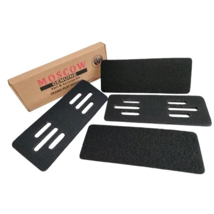 SPECIAL FRAMELESS  PLAT DUDUKAN PLAT-NOMOR-UNIVERSAL-FRAMELESS-PLAT-NOMOR-1-SET-MOTOR-(-CLEAN-LOOK-)