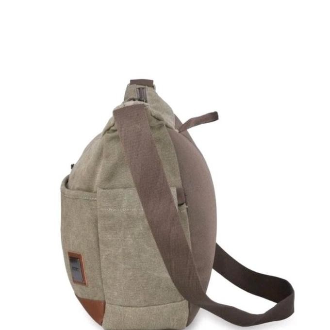 Eiger Btr Canvas Messenger Laptop - Tas Selempang Outdoor Sling Bag New Stok