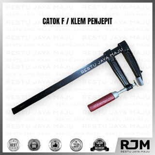 Catok F Klem Clamp Penjepit Jepit Kayu Kaca 120-150 cm Rj
