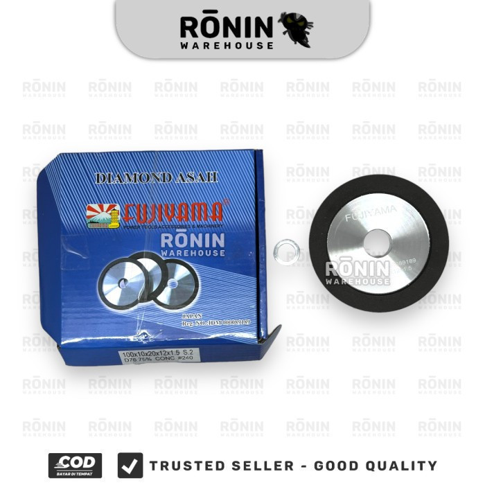FUJIYAMA Batu Gerinda Asah planer 4 5" inch serut kayu diamond Mata Gerinda im