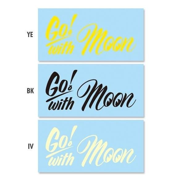 

GO! WITH MOON STICKER [DM209] HIGH QUALITY
