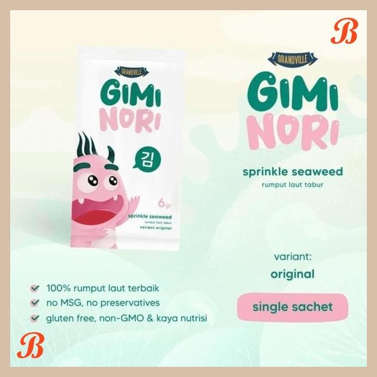 

| RMP | GRANDVILLE GIMI NORI RUMPUT LAUT TABUR 10 PCS X 8 GRAM