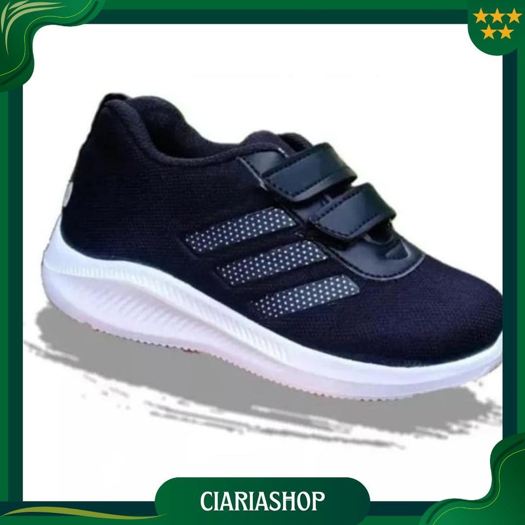 Sepatu Sneakers Adidas Anak Sekolah Paud,Tk,Sd Kualitas Premium Fashion Ori