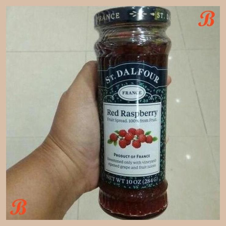 

| RMP | SELAI ST DALFOUR RED RASPBERRY JAM JAR 284GR