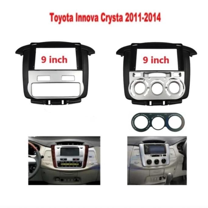 Frame headunit android 9inch Innova 2011-2014