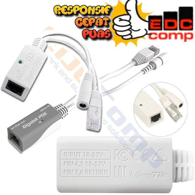 Mikrotik RBGPOE MikroTik Gigabit PoE adapter