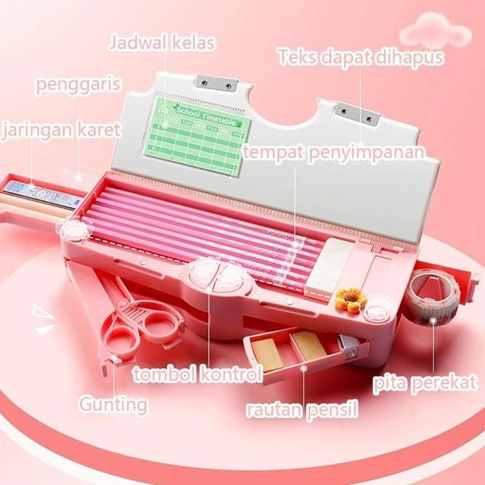 

Murah!! Java K001Plus Kotak Pensil Multifungsi Motif Kartun Untuk Laki Laki Perempuan / Kotak Pensil Serbaguna Anak Sekolah Tk Sd / Tempat Pensil Anak Stationery