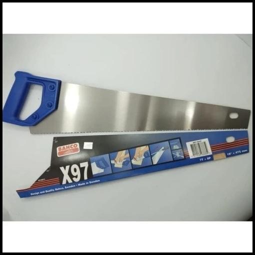 Bahco X97 Gergaji Kayu Bahco 19 Inch-Bahco Handsaw X97 Kualitas Bagus