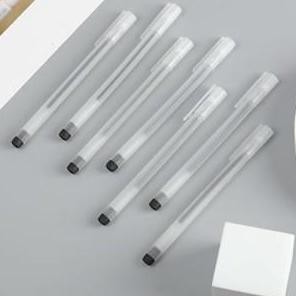 

Promo!! 50-100Pcs Pulpen Gel Hitam 0.5Mm Standard Pena Ujung Lancip Pena Gel Runcing 3 Warna Pulpen Perlengkapan Sekolah - Stationery Kapur