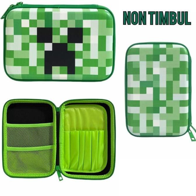 

Promo!! Kotak Pensil Minecraft Tempat Pensil Lucu Kotak Pensil Anak Laki Laki Waterproof Motif Keren