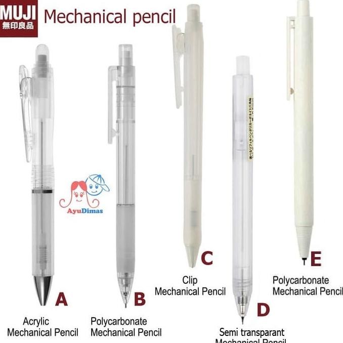 

Murah!! Muji - Mechanical Pencil - Pensil Mekanik