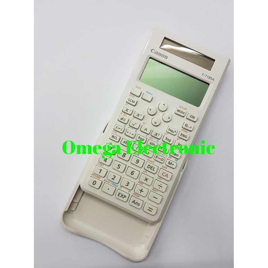 

CANON F-718SGA SCIENTIFIC CALCULATOR KALKULATOR ILMIAH SEKOLAH F-718S