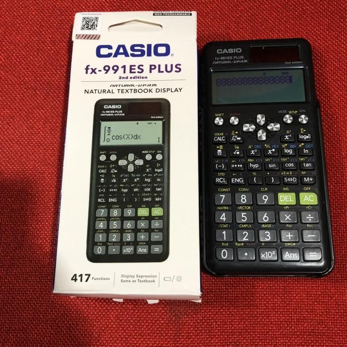 

TERBARU - Kalkulator Casio FX 991ES PLUS 2nd Edition