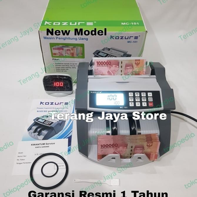 Mesin Penghitung Uang Kozure MC-101 Money Counter Kozure MC101 Mesin Hitung Uang Kozure MC101