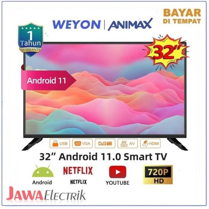 Weyon Animex TV LED 32 inch Full HD Ready ANDROID TV