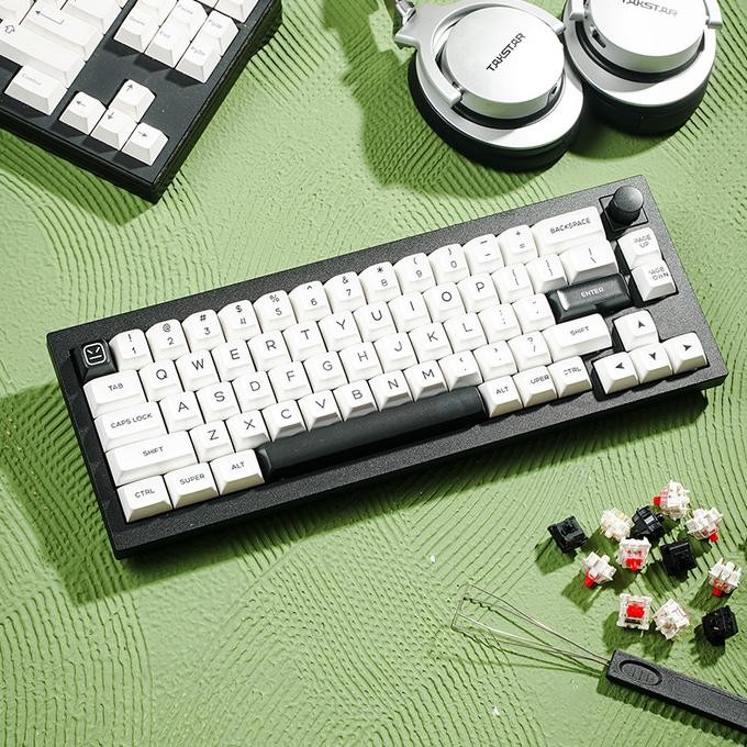 Keycaps White Putih Wb For Mechanical Keyboard Qsa Mirip Sa Profile New Stok