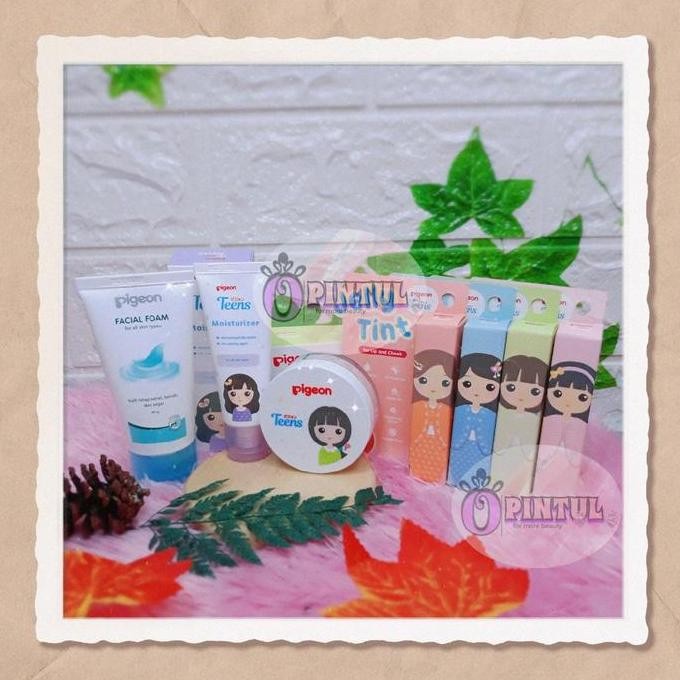 PIGEON TEENS Paket Mini Lengkap // Paket Skincare kulit Normal // Bundle PIGEON TEENS Remaja