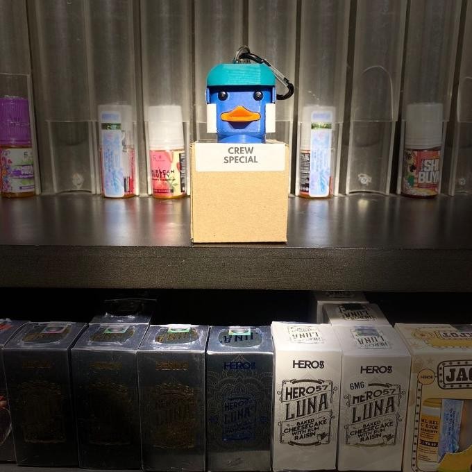TERBARU - Capslock Ducky Edition 30ml by Hero57 / Gantungan Botol 30ml