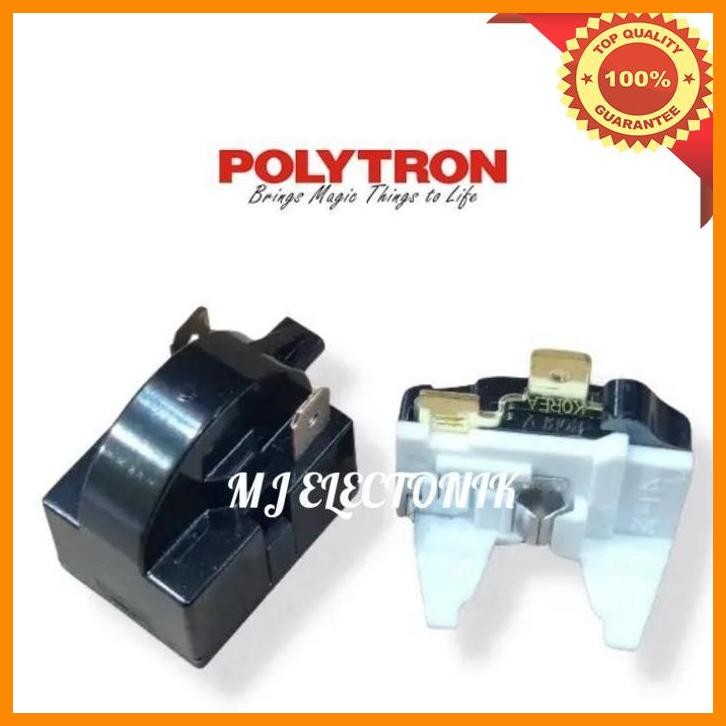 [KJE] RELAY PTC OVERLOAD KULKAS POLYTRON 2 PINTU RELAY KULKAS POLYTRON