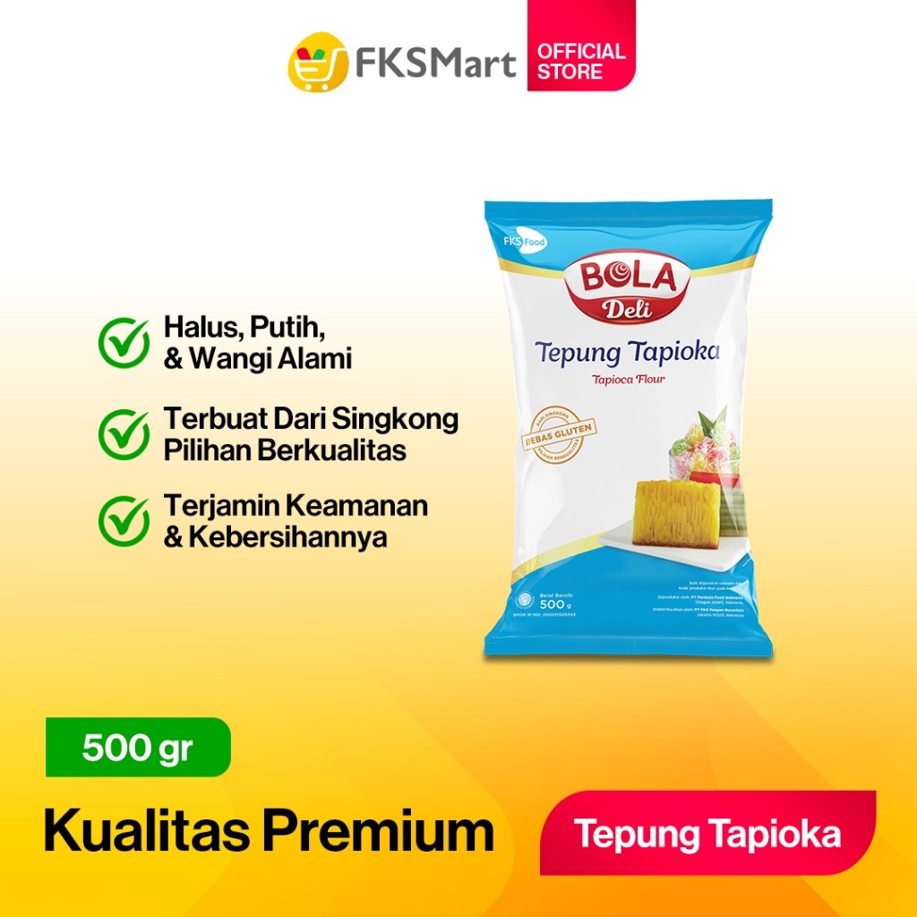 

BOLA Deli Tepung Tapioka 500 gr