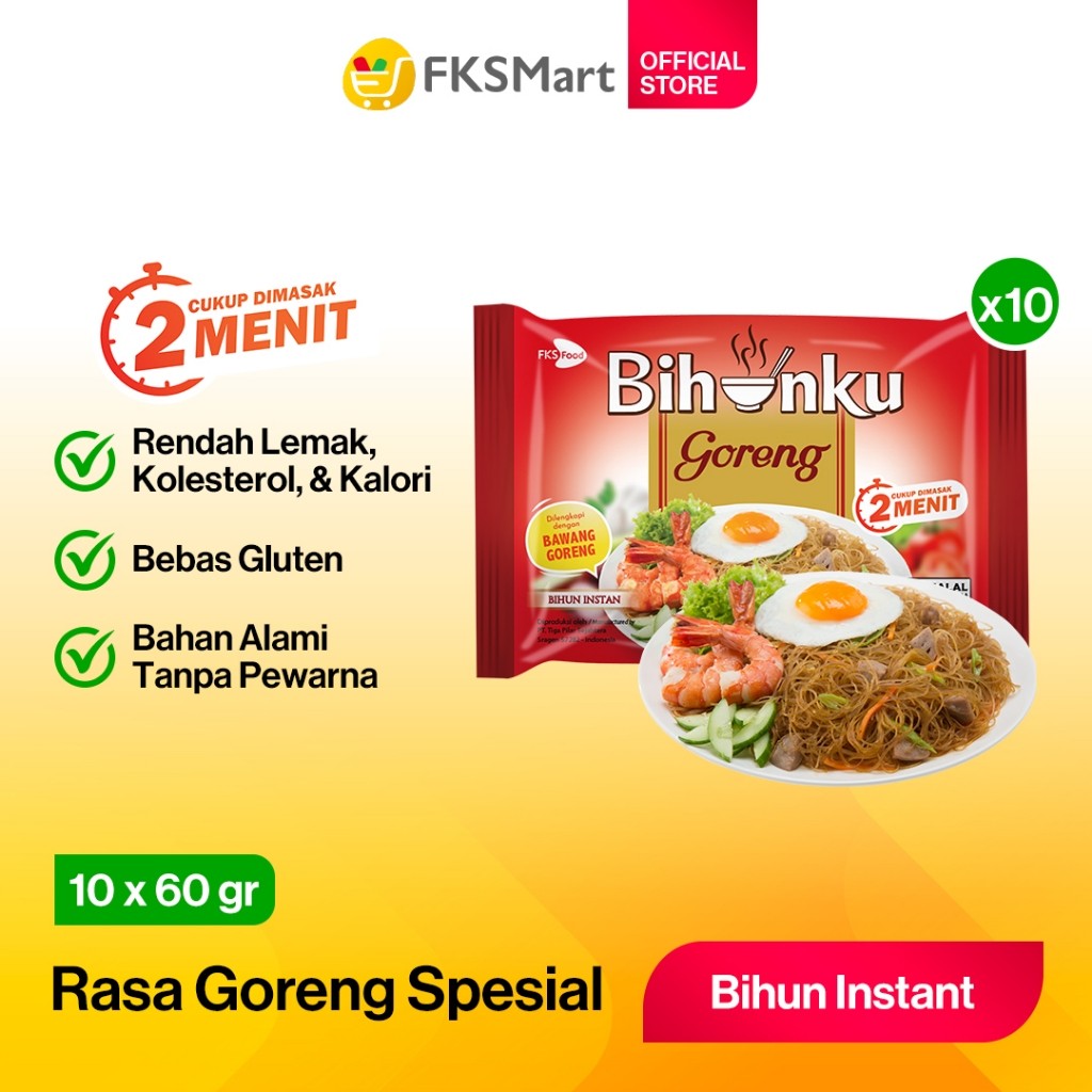 

Bihunku Goreng Paket Isi 10