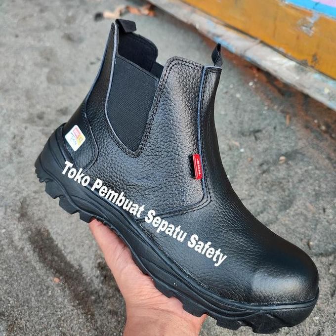 Sepatu Safety King Skn Sepatu Kerja Las Tahan Api Gerinda Anti Licin Sepatu Safety Kitchen Kulit Sap